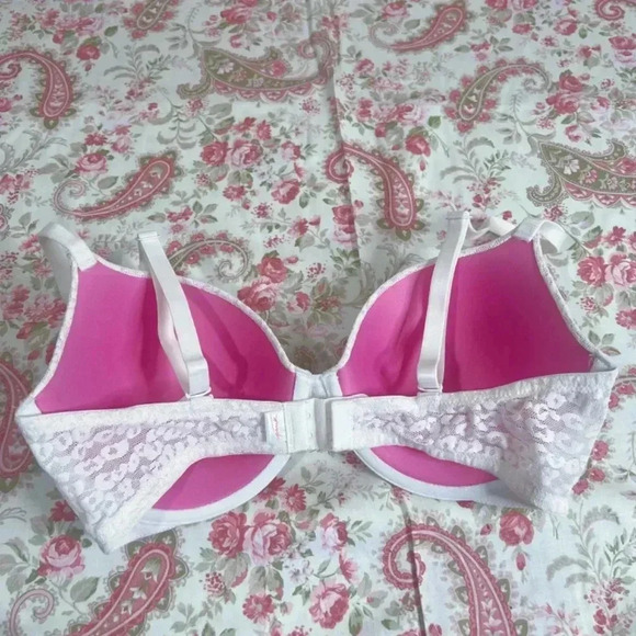 NWOT PINK by Victoria's Secret Wear Everywhere T-Shirt Lightly Lined Leopard 34D - Picture 3 of 7